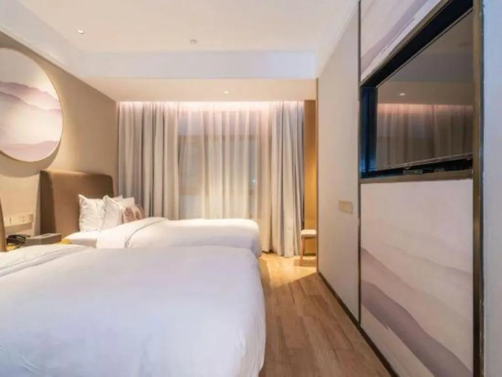 Bed in Echeng Hotel Xiamen Zhongshan Road