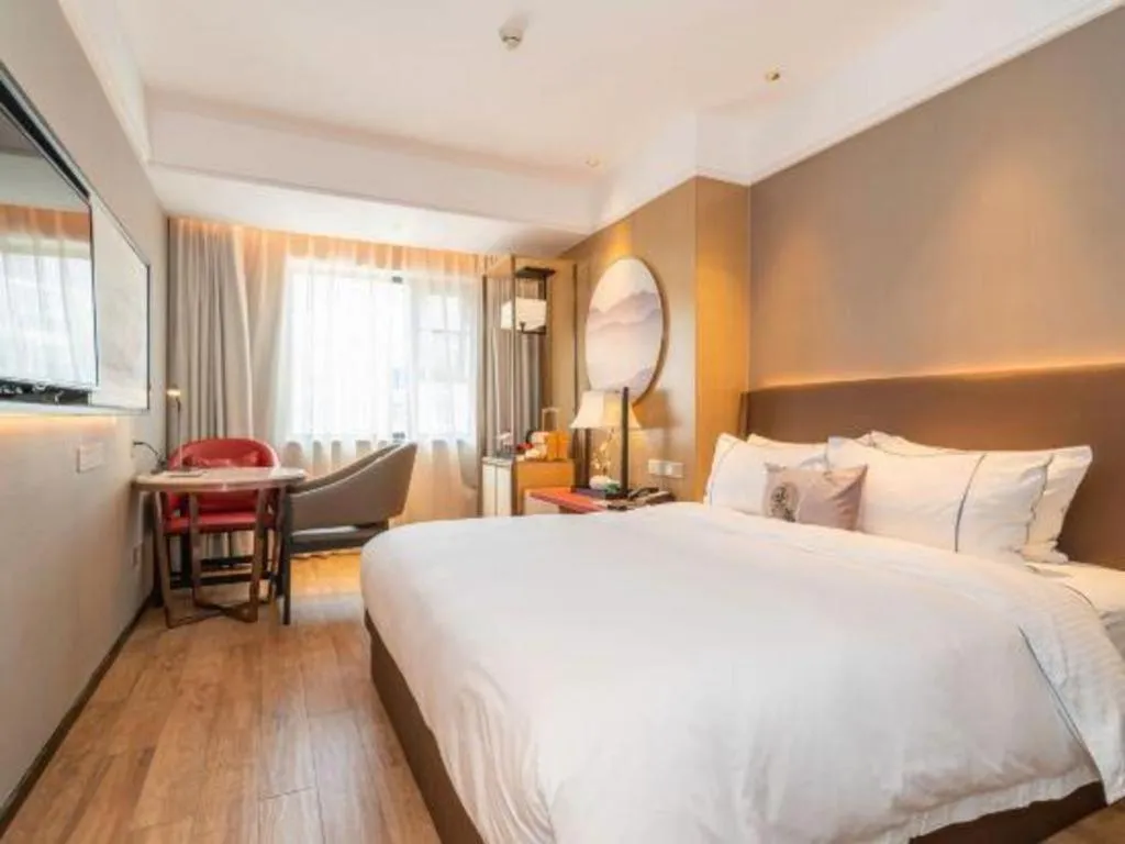 Bed in Echeng Hotel Xiamen Zhongshan Road