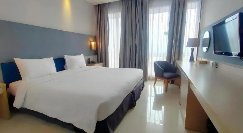 Bed in eL Hotel Kartika Wijaya Batu