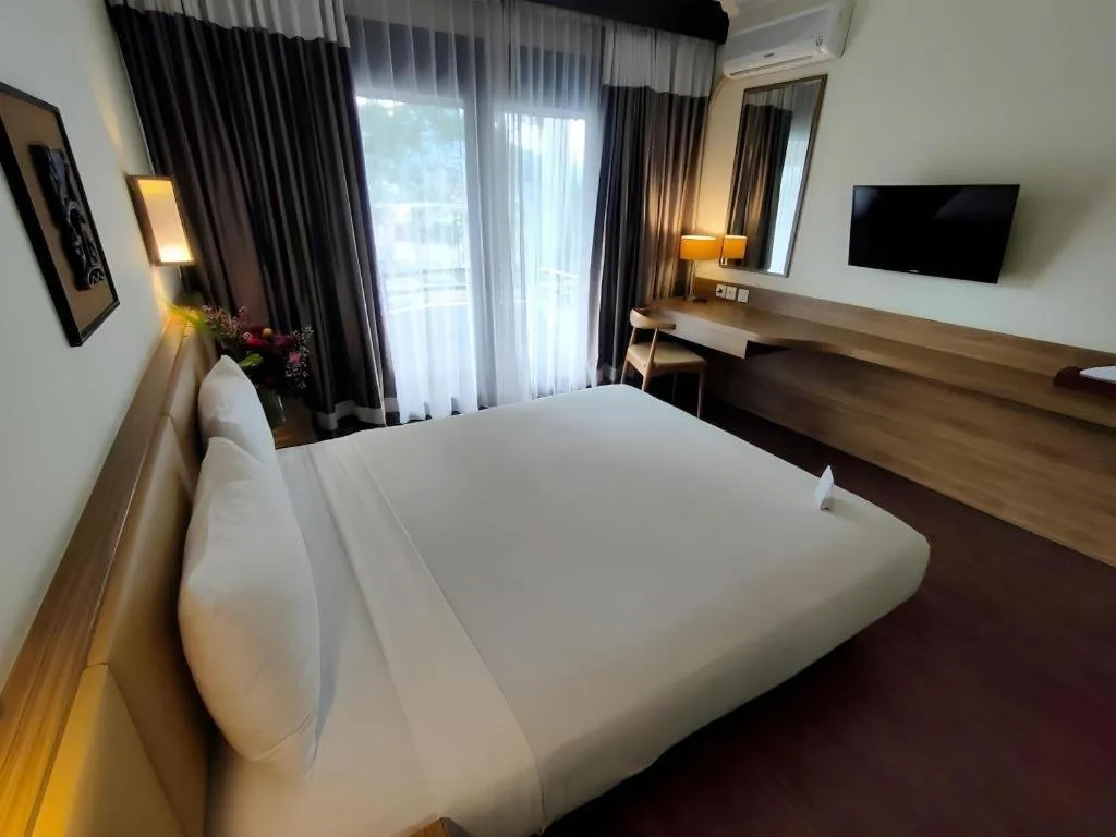 Bed in eL Hotel Kartika Wijaya Batu