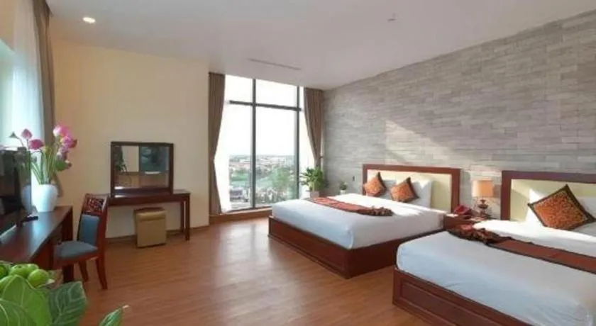 Bed in Tan Binh Hotel