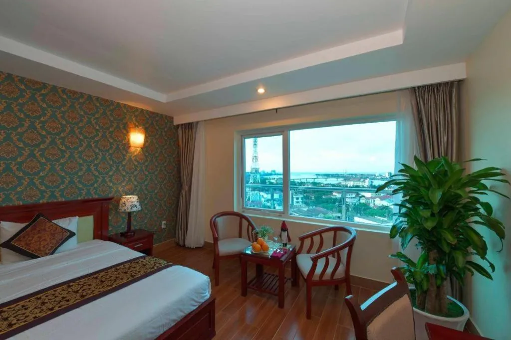 Bed in Tan Binh Hotel