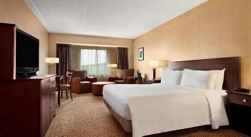 Bed in Par-A-Dice Hotel Casino