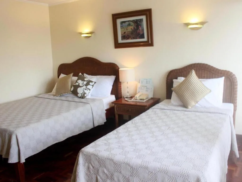 Bed in Vacation Hotel Cebu