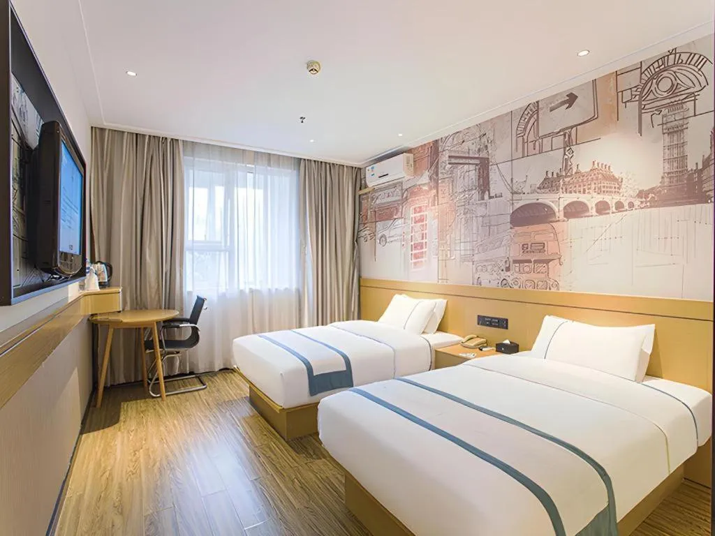 Bed in City Comfort Inn Nanning Beihu Road Metro Station