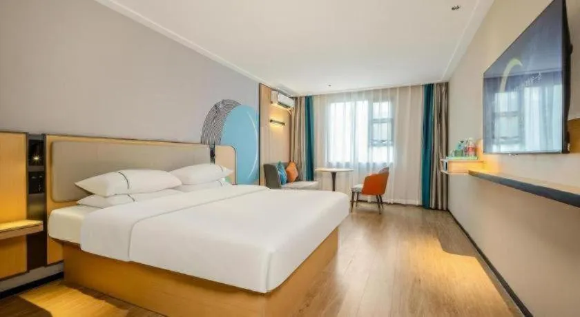 Bed in City Comfort Inn Nanning Beihu Road Metro Station