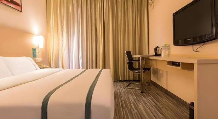 Bed in City Comfort Inn Nanning Beihu Road Metro Station