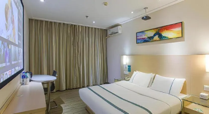 Bed in City Comfort Inn Nanning Beihu Road Metro Station