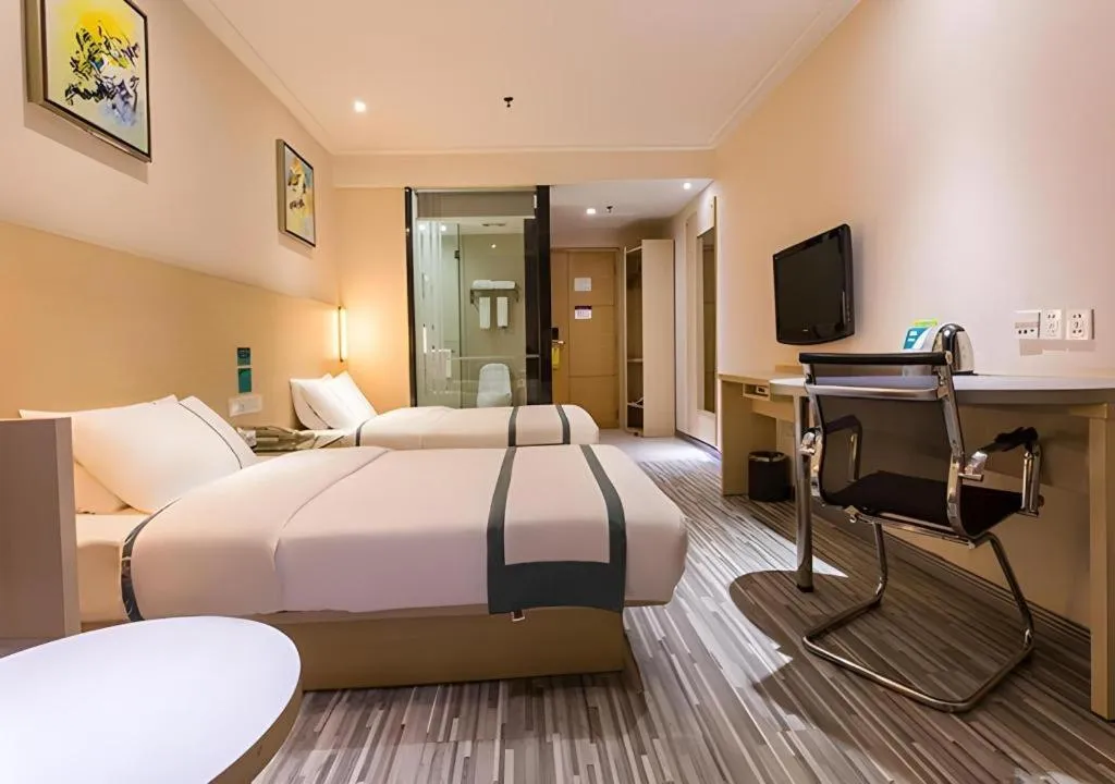 Bed in City Comfort Inn Nanning Beihu Road Metro Station