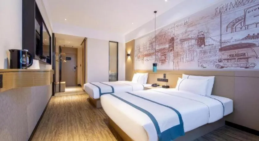 Bed in City Comfort Inn Nanning Beihu Road Metro Station