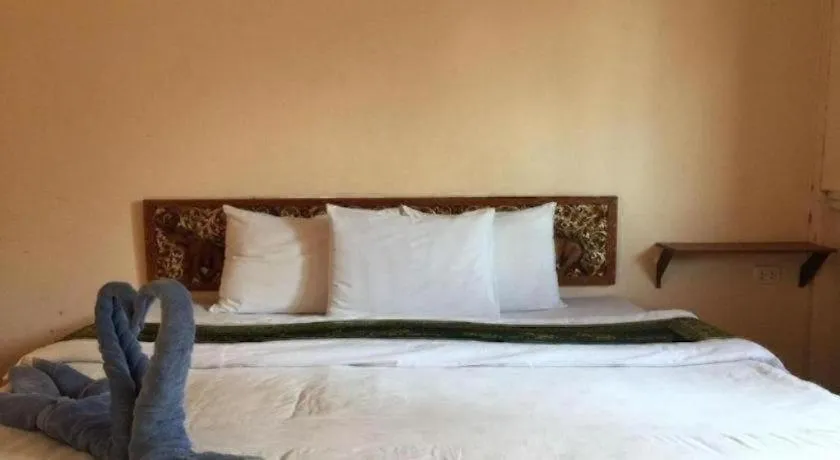 Bed in Sritrang Hotel