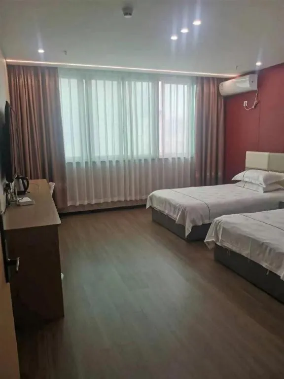 Bed in Yiwu Bairui Grand Hotel