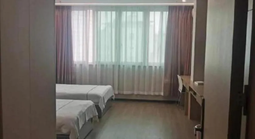 Bed in Yiwu Bairui Grand Hotel