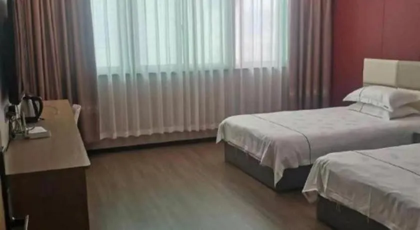 Bed in Yiwu Bairui Grand Hotel
