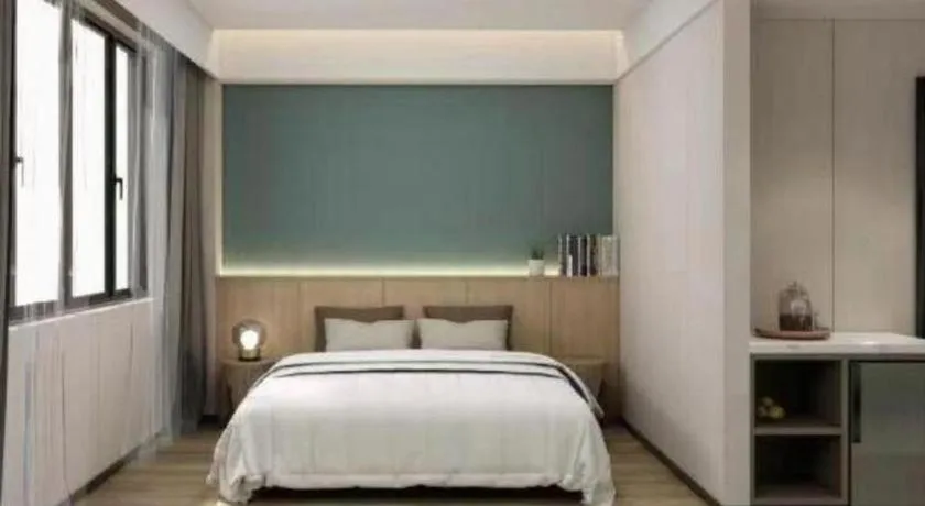 Bed in Yiwu Bairui Grand Hotel