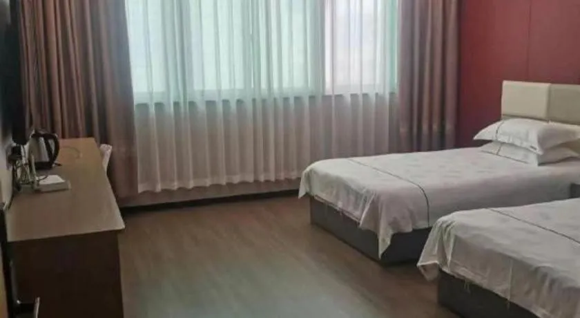 Bed in Yiwu Bairui Grand Hotel
