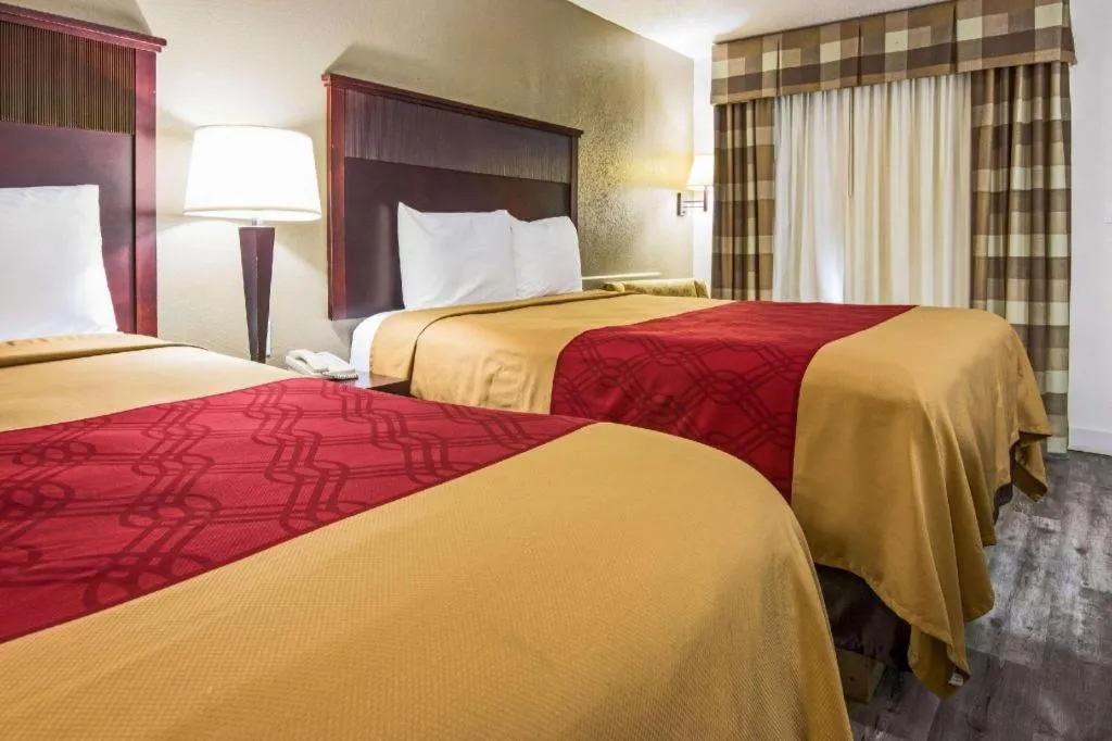 Bed in Econo Lodge Inn & Suites Macon North