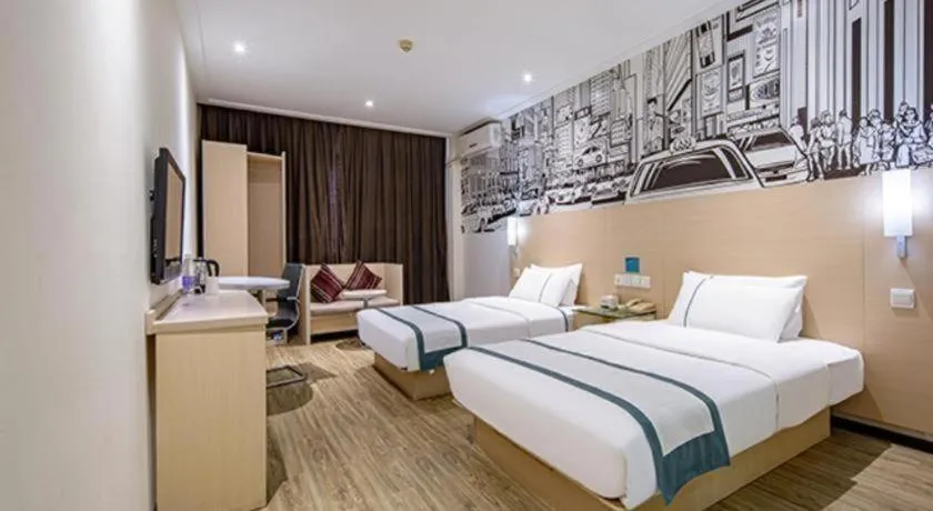 Bed in City Comfort Inn Nanning High-tech Park