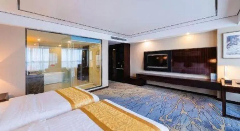 Bed in Ramada by Wyndham Wuhu