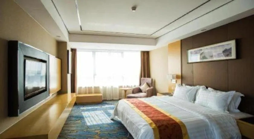 Bed in Ramada by Wyndham Wuhu