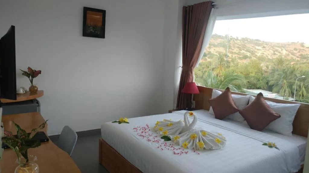 Bed in Damina boutique hotel