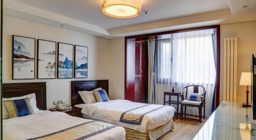 Bed in Beijing Inner Mongolia Hotel Chaoyang