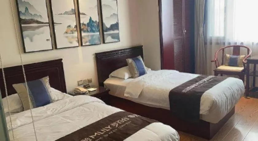 Bed in Beijing Inner Mongolia Hotel Chaoyang