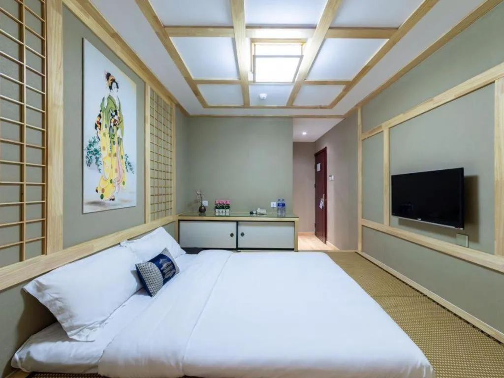 Bed in Beijing Inner Mongolia Hotel Chaoyang