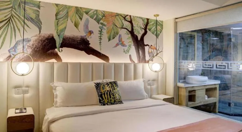 Bed in Beijing Inner Mongolia Hotel Chaoyang