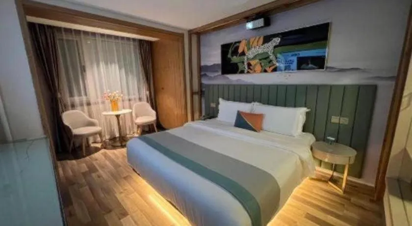 Bed in Beijing Inner Mongolia Hotel Chaoyang