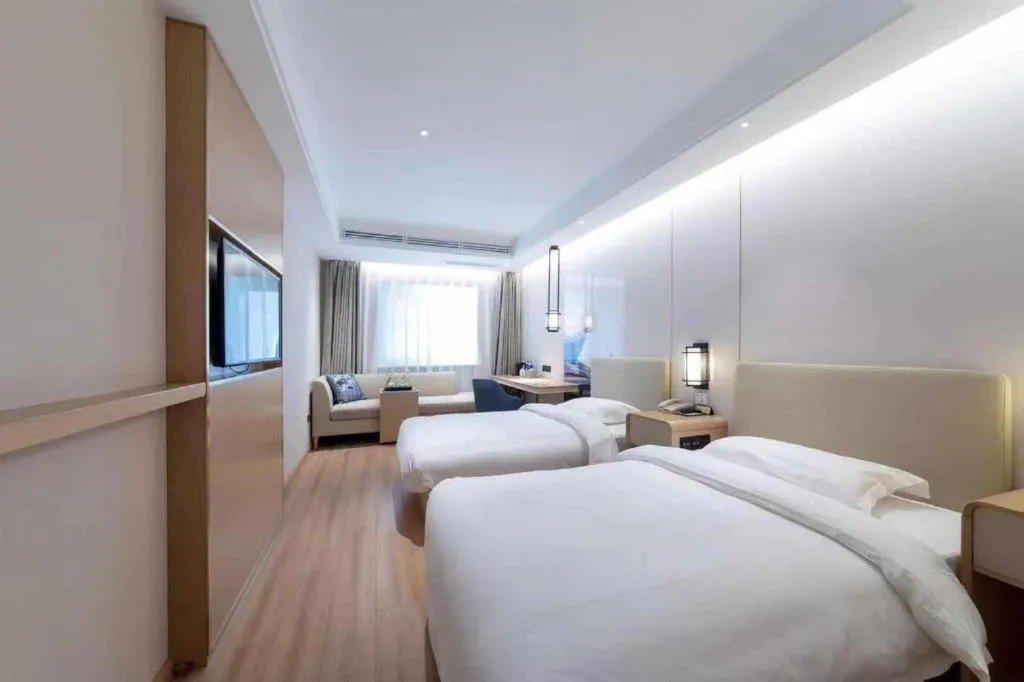 Bed in Beijing Inner Mongolia Hotel Chaoyang