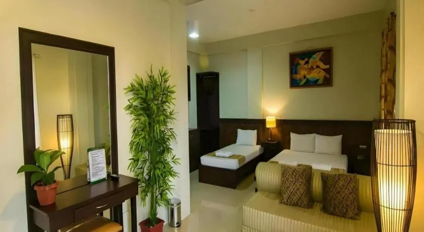 Bed in Driggs Pension House