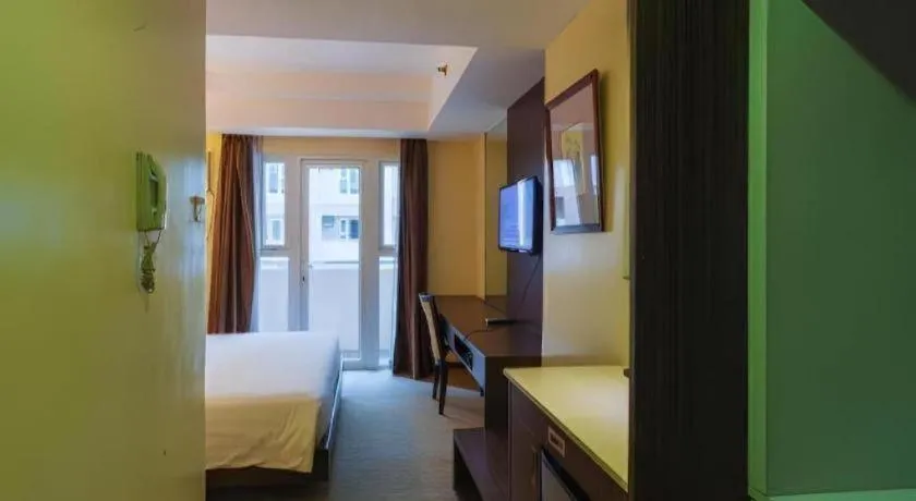 Bed in Stradella Hotel