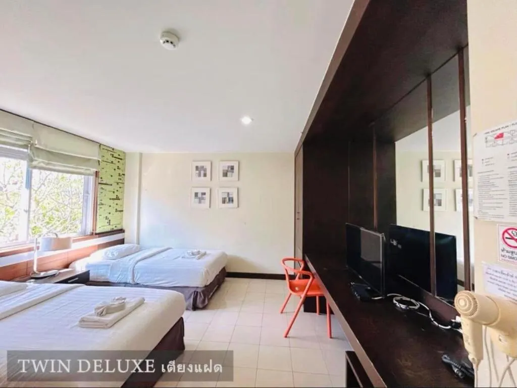 Bed in Huern Che Ta One Hotel