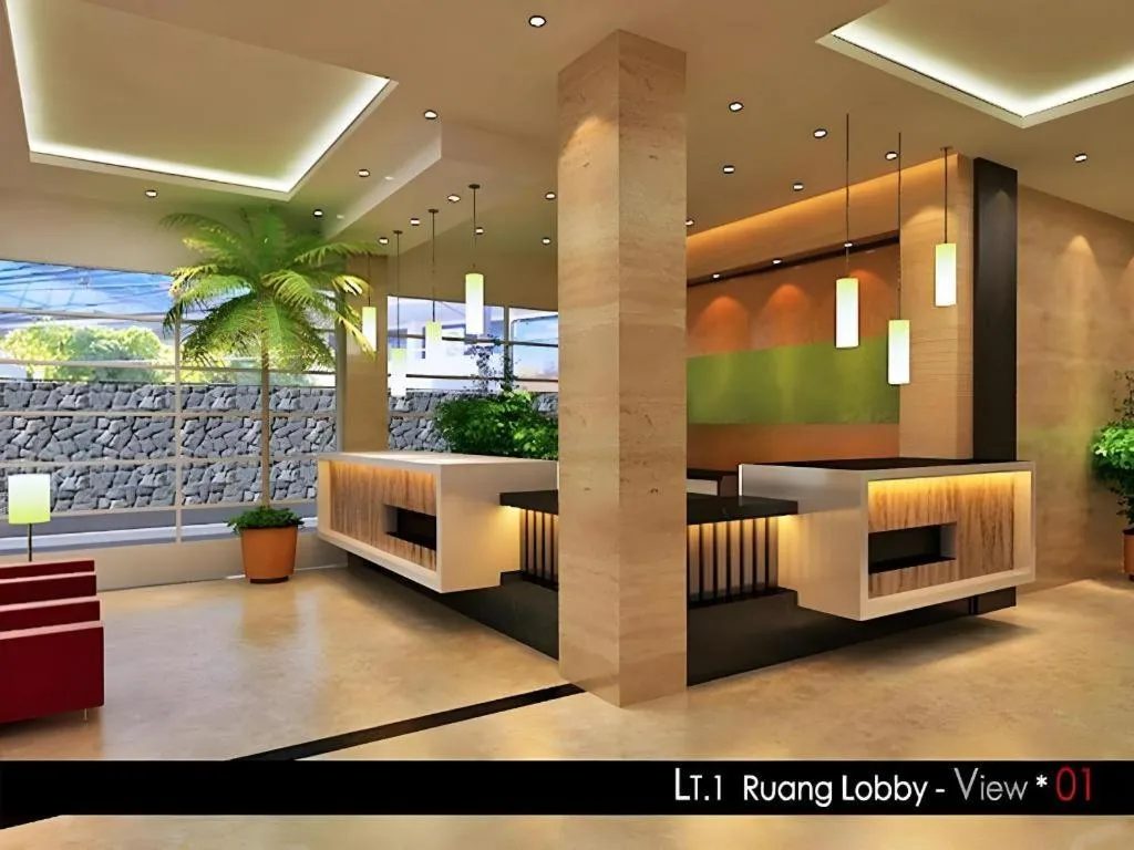 Bed in Asoka Luxury Hotel