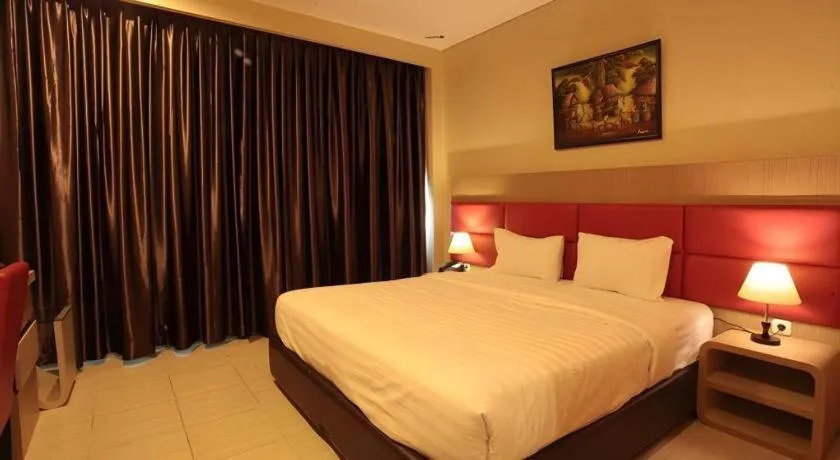 Bed in Asoka Luxury Hotel