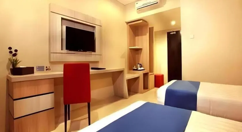 Bed in Asoka Luxury Hotel