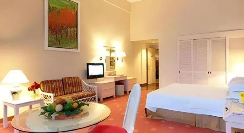 Bed in Grand Mutiara Hotel