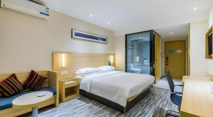 Bed in City Comfort Inn Yangjiang Baili Plaza Mojiang Road