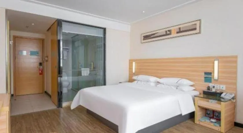 Bed in City Comfort Inn Yangjiang Baili Plaza Mojiang Road