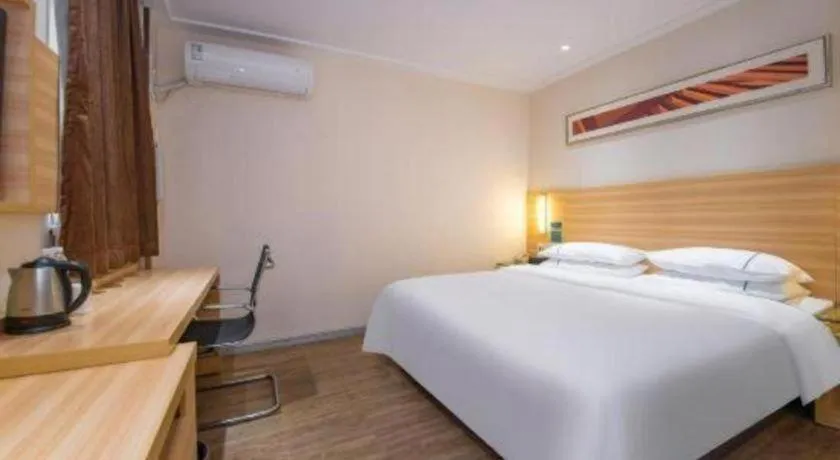 Bed in City Comfort Inn Yangjiang Baili Plaza Mojiang Road