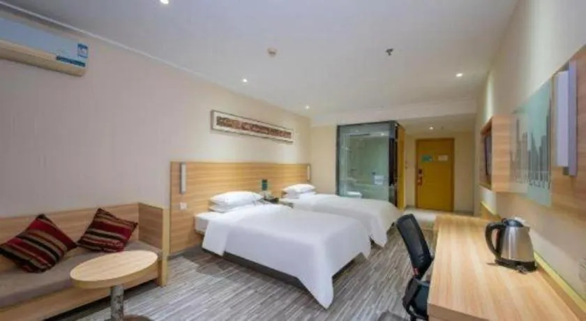 Bed in City Comfort Inn Yangjiang Baili Plaza Mojiang Road