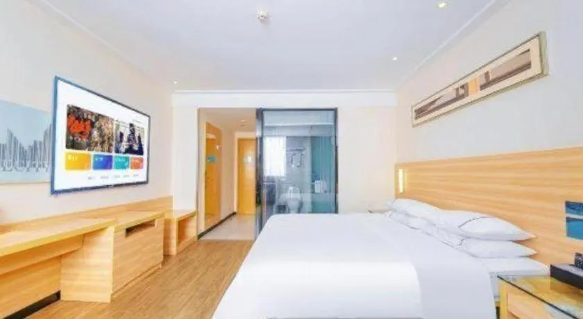 Bed in City Comfort Inn Yangjiang Baili Plaza Mojiang Road