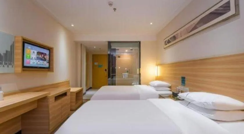 Bed in City Comfort Inn Yangjiang Baili Plaza Mojiang Road