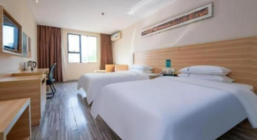 Bed in City Comfort Inn Yangjiang Baili Plaza Mojiang Road