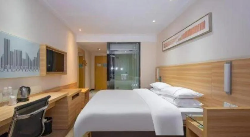 Bed in City Comfort Inn Yangjiang Baili Plaza Mojiang Road