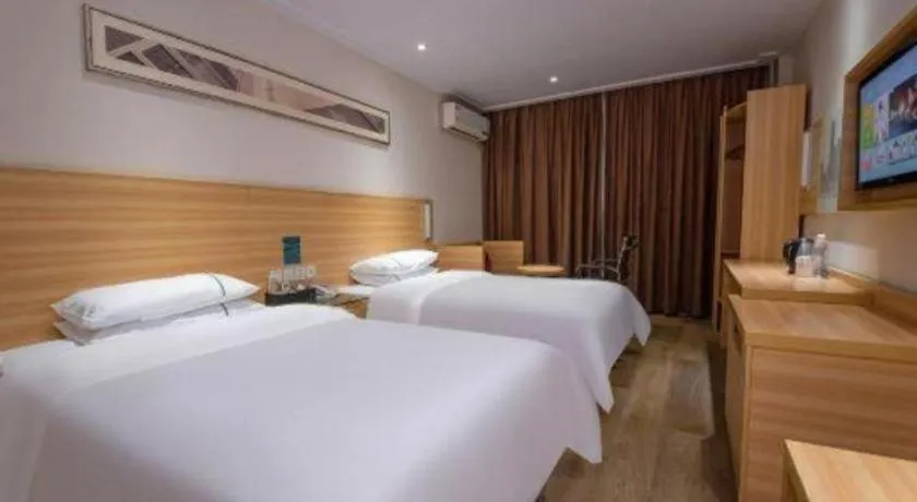 Bed in City Comfort Inn Yangjiang Baili Plaza Mojiang Road