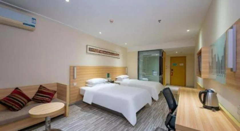 Bed in City Comfort Inn Yangjiang Baili Plaza Mojiang Road