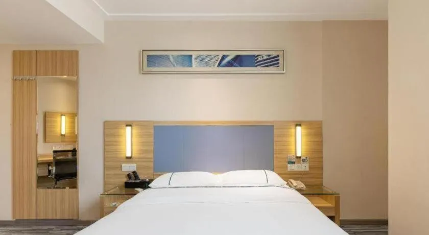 Bed in City Comfort Inn Liuzhou Ma'anshan Rongjun Road