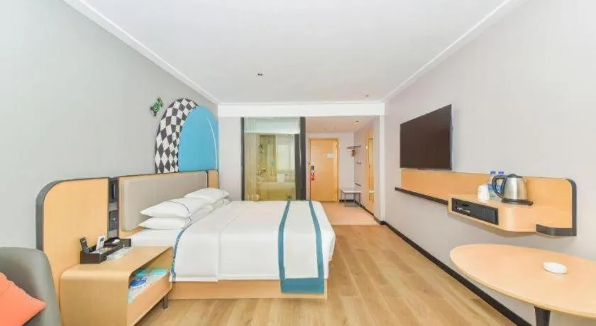 Bed in City Comfort Inn Liuzhou Ma'anshan Rongjun Road